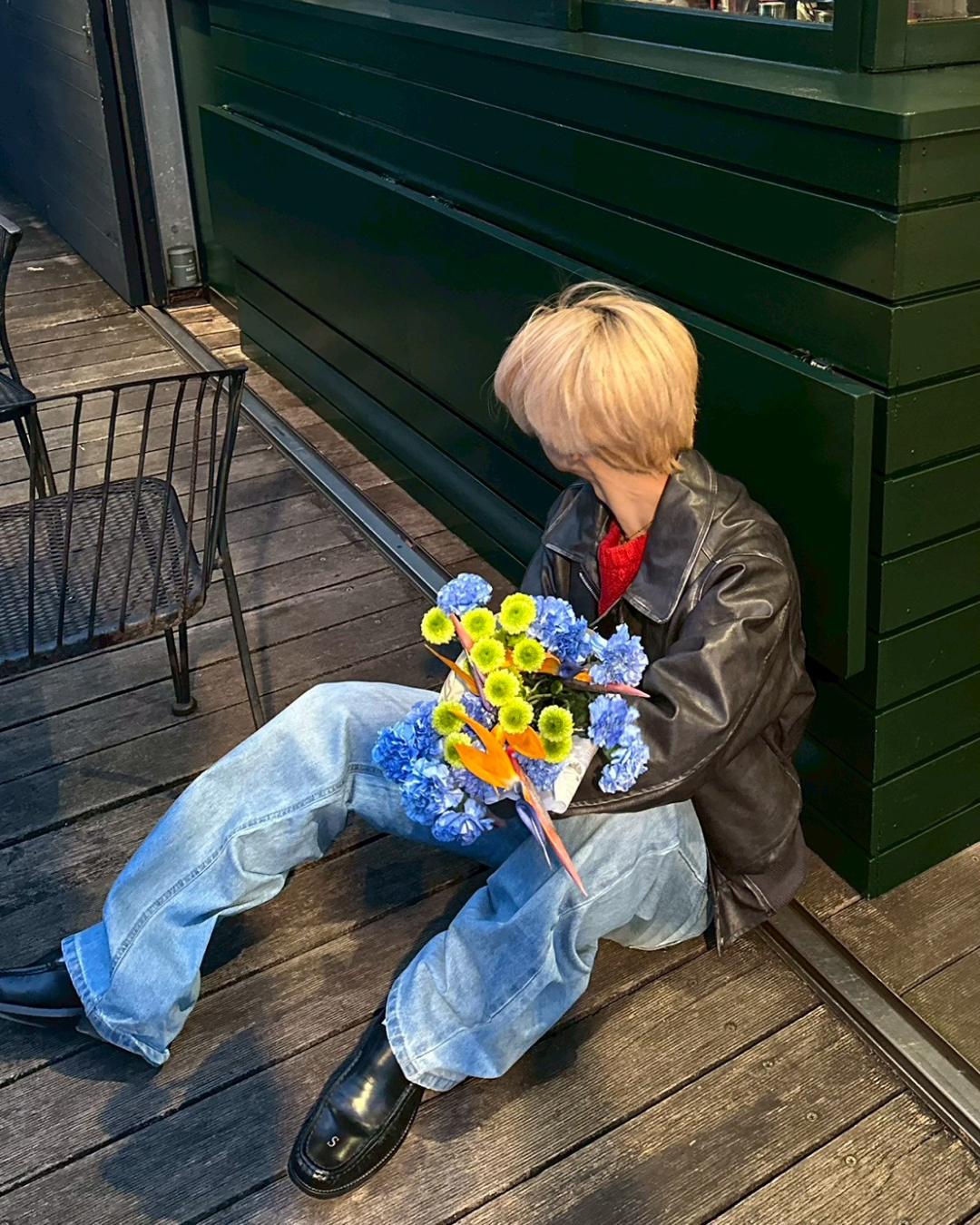 【オリジナル 即納】PUレザーA2フライトジャケット SK6002