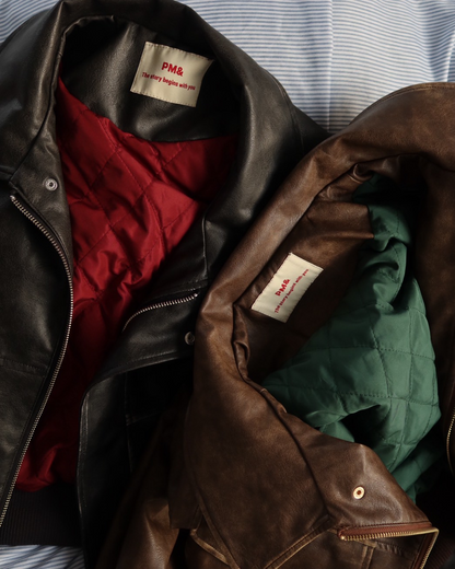 【11/25 19:00販売開始 オリジナル 即納】PUレザーA2フライトジャケット SK6002