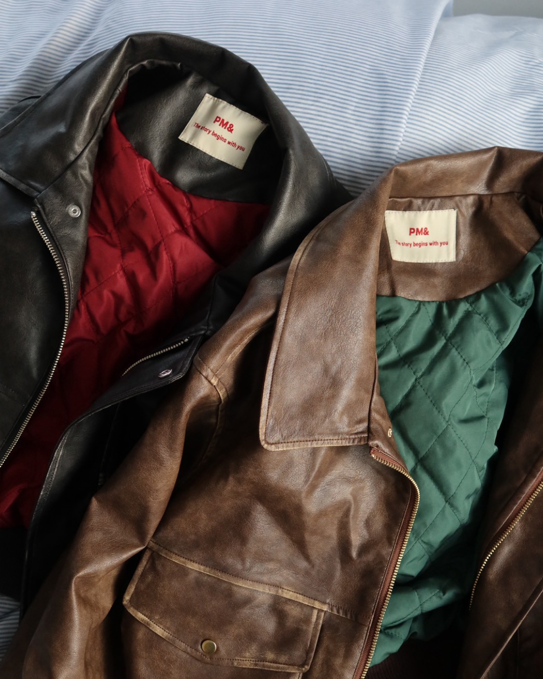 【11/25 19:00販売開始 オリジナル 即納】PUレザーA2フライトジャケット SK6002