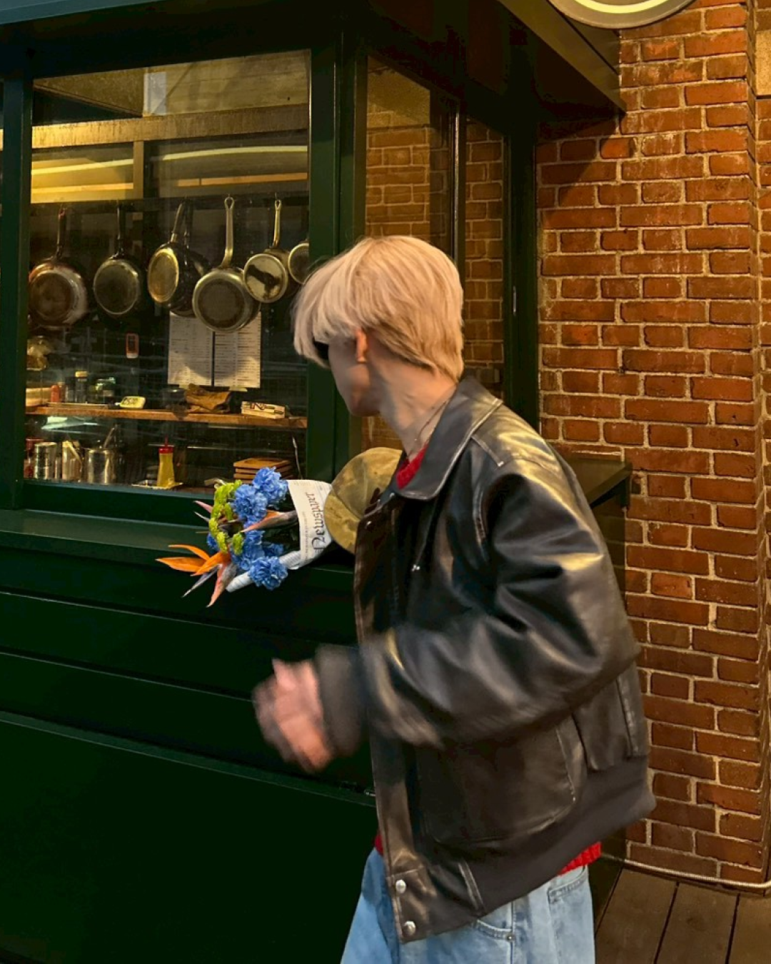 【オリジナル 即納】PUレザーA2フライトジャケット SK6002