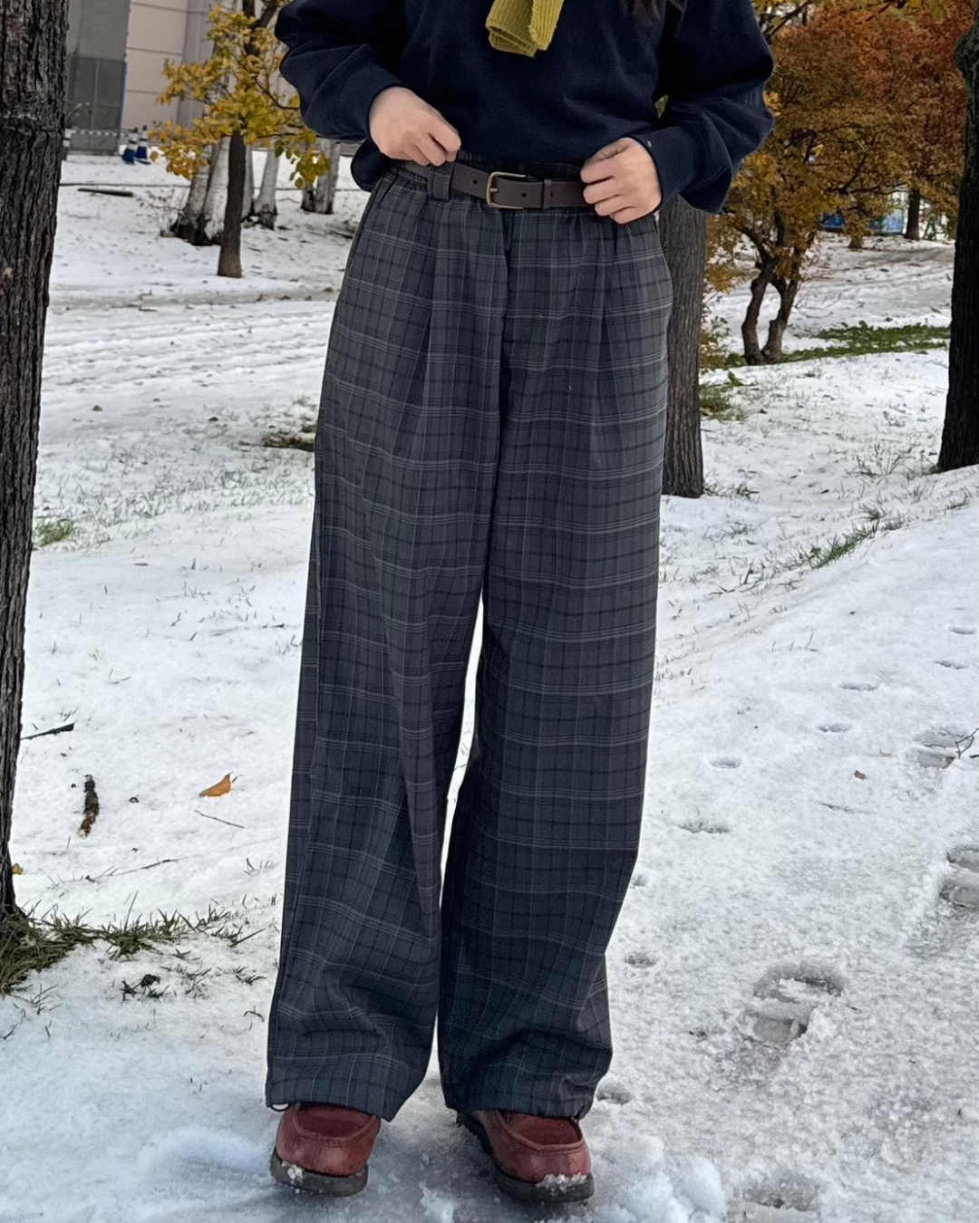 TOGA チェックパンツ トーガ プルラ TOGA PULLA Wool check vent TOGA チェックパンツ トーガ プルラ TOGA PULLA Wool check vent