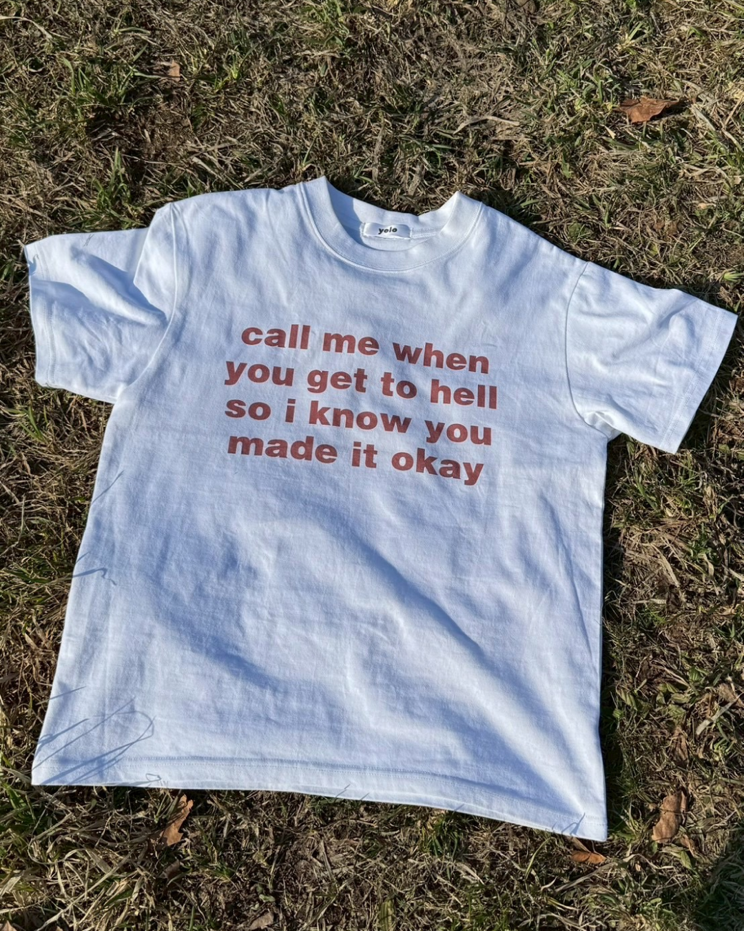 テキストプリントTシャツ SM0223