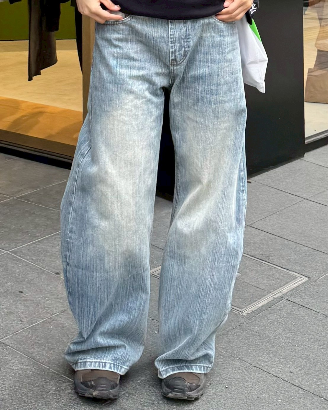 ウォッシュデニムパンツ SM0235