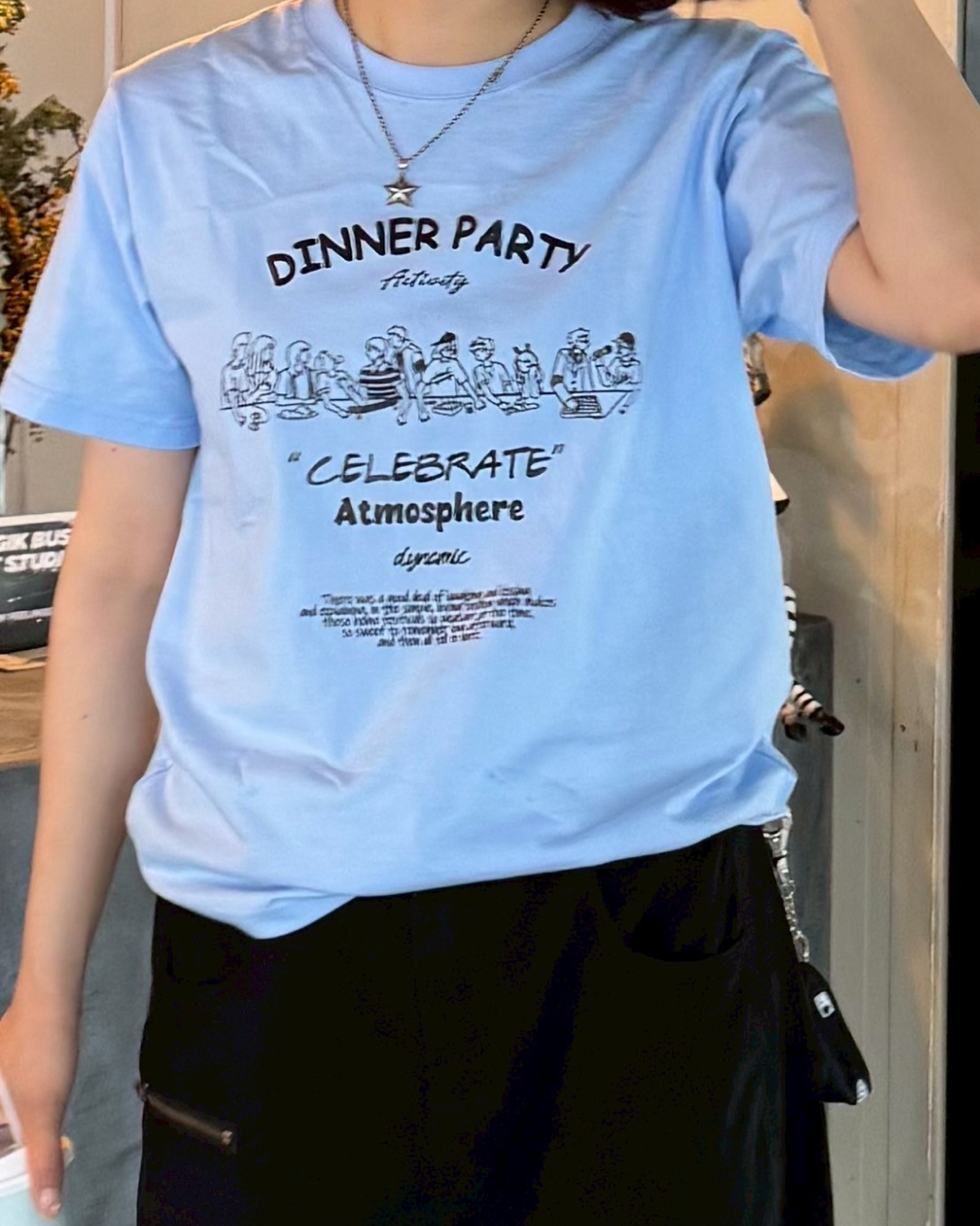パーティープリントTシャツ SM1019