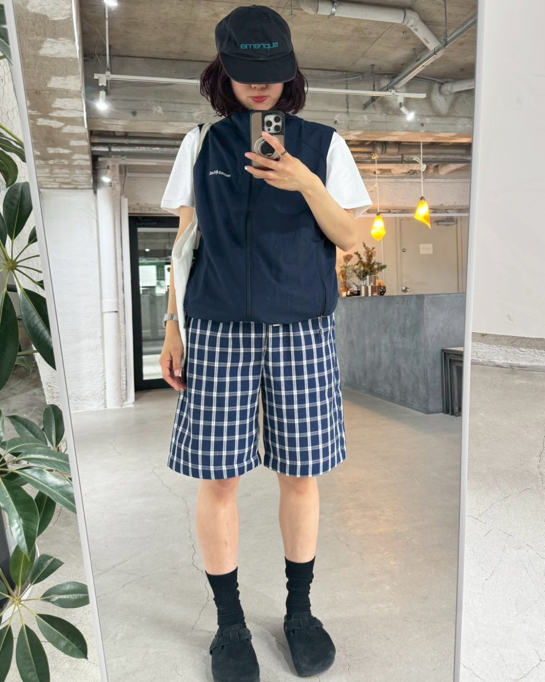 ハーパン 逆さ チェックハーフパンツ SM1024 – YOLO(ヨロ)|ファッション通販