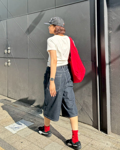 ワンポイントハーフデニムパンツ
SM1039