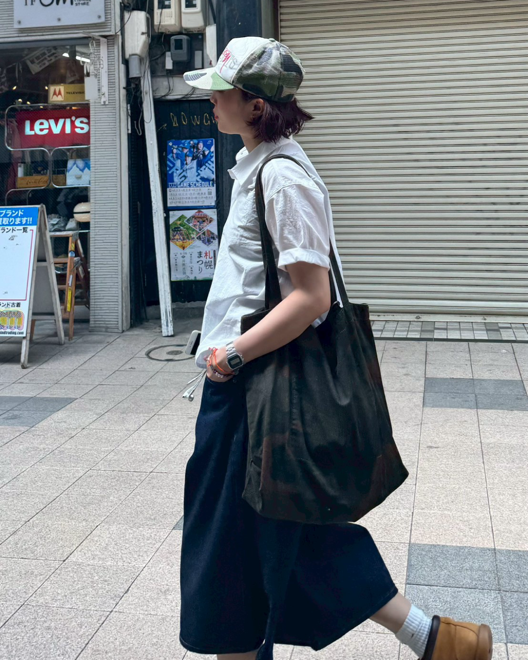 カモフラキャンバスバッグ SM1051