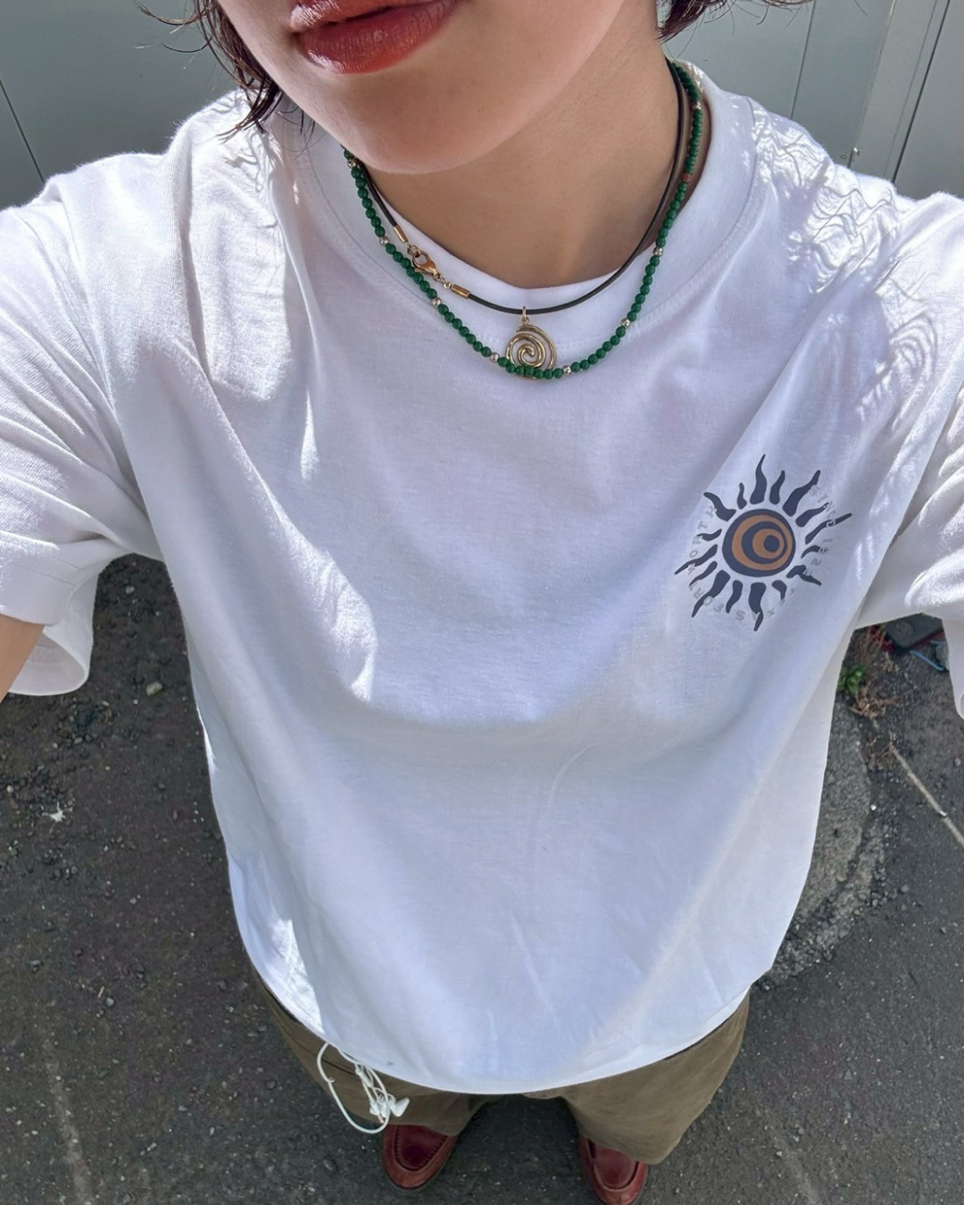 サンライトプリントTシャツ SM1091