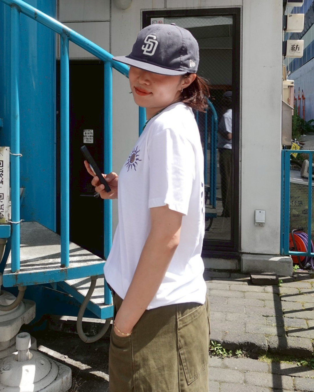 サンライトプリントTシャツ SM1091