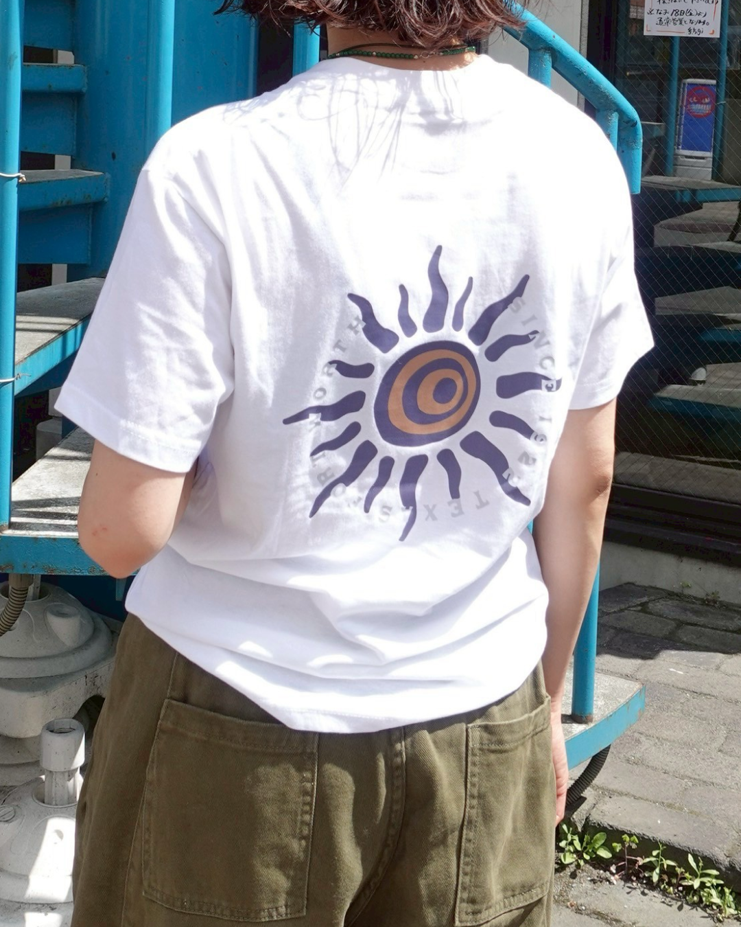 サンライトプリントTシャツ SM1091