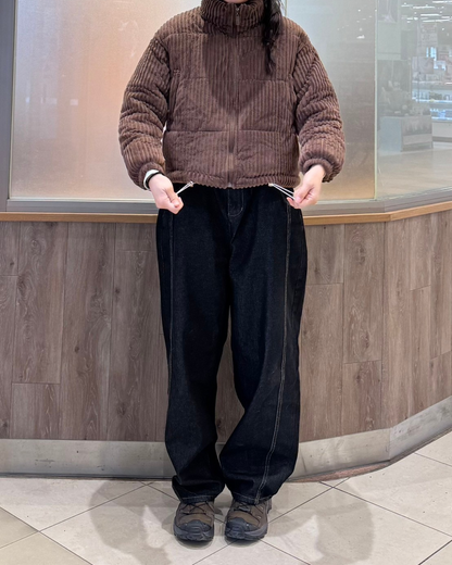 Didot showroom ワークジャケットダウンベージュコーデュロイ Didot showroom ワークジャケットダウンベージュコーデュロイ