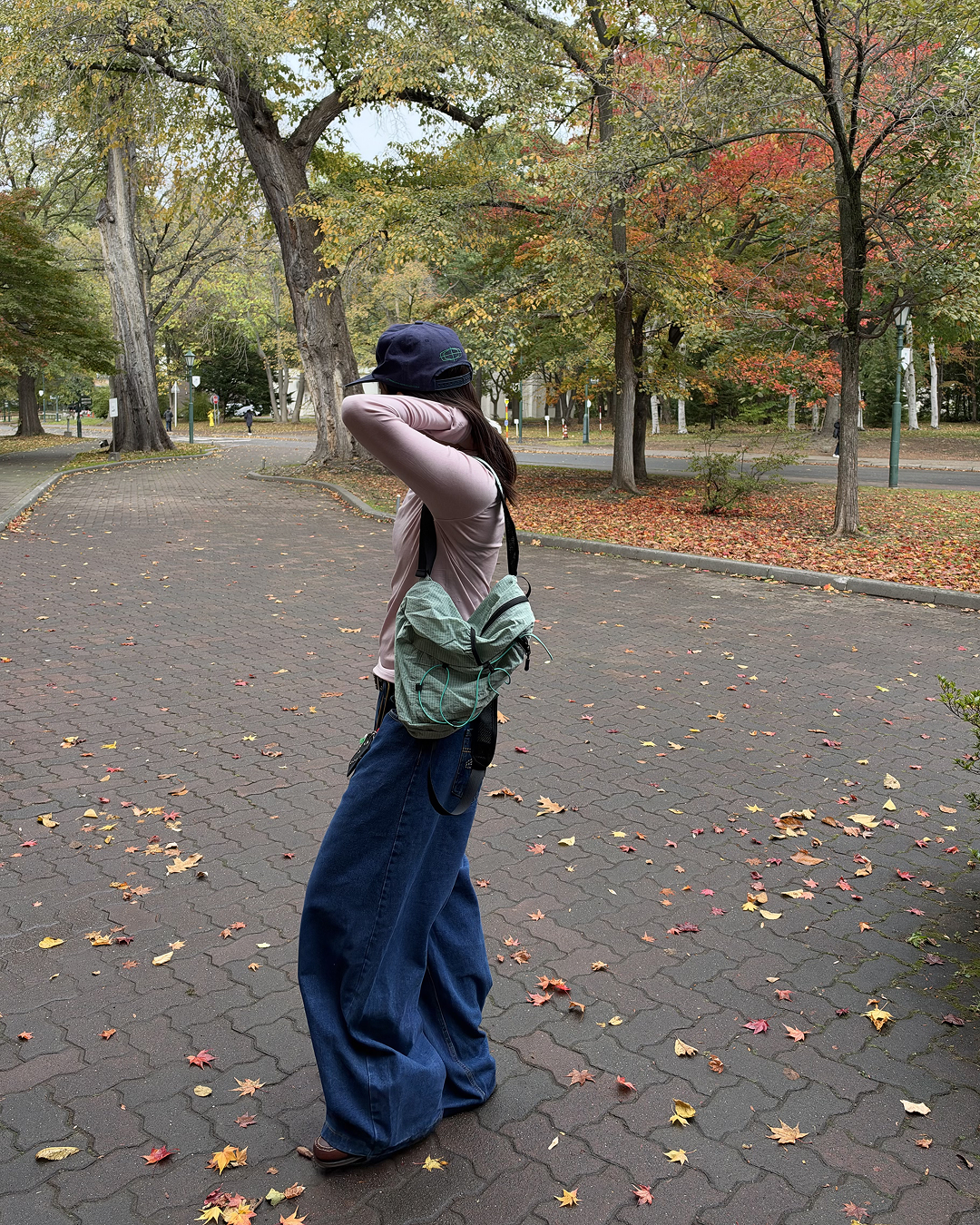 ワイドシルエットデニムパンツ SM2052