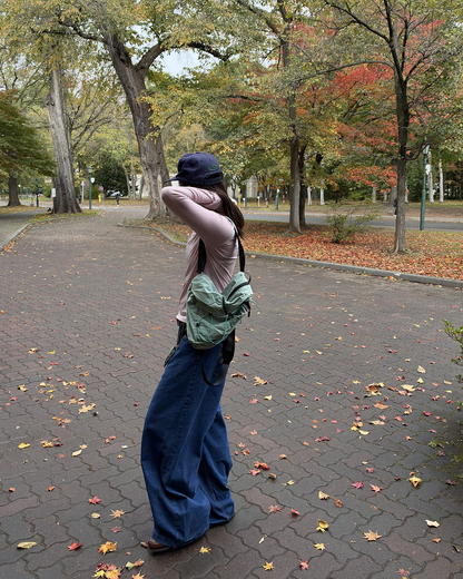 ワイドシルエットデニムパンツ SM2052