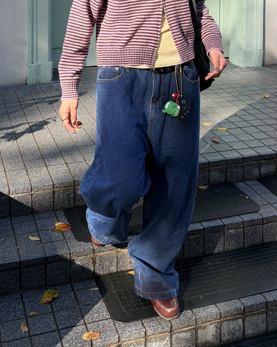 ワイドシルエットデニムパンツ SM2052