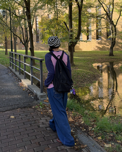 ベーシックバイカラーラグランTシャツ SM2094
