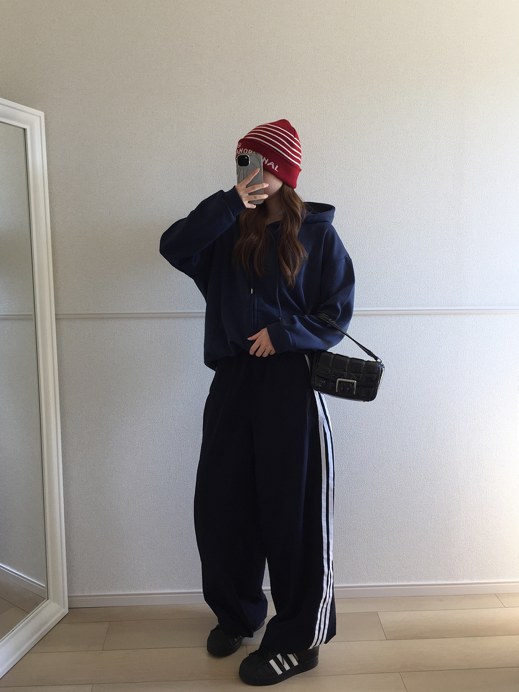 サイドラインワイドパンツ SO0033