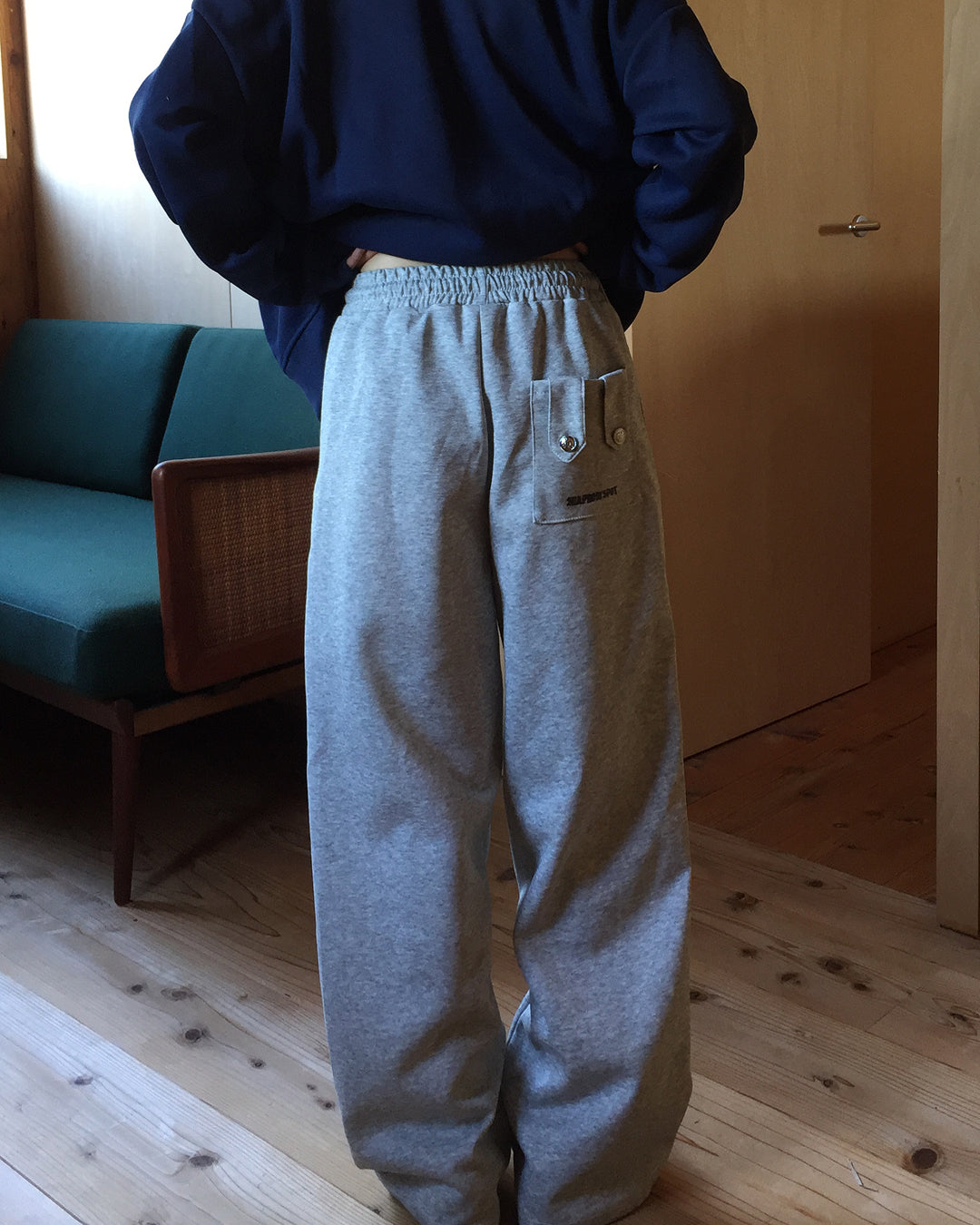 ナポレオンデザインスウェットワイドパンツ SO0095
