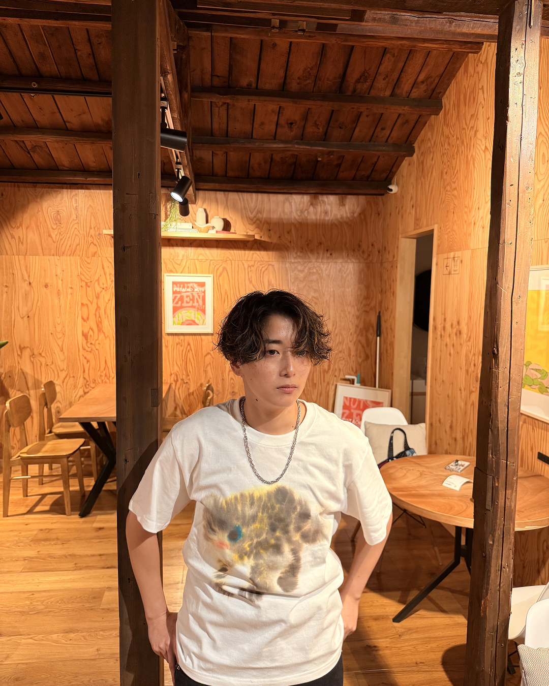 エアブラッシュアート キャットグラフィックTシャツ
SP0002