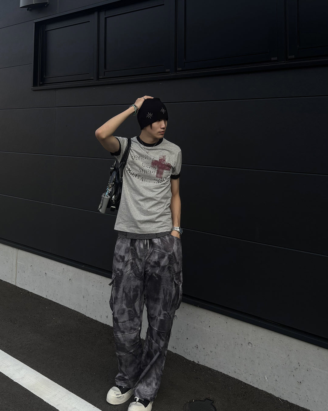 ルーズストレートカーゴパンツ HS0269