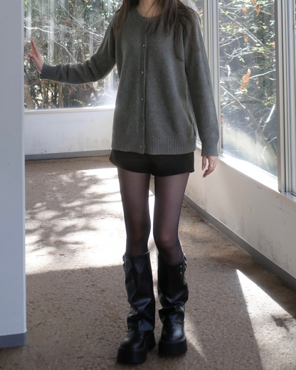 ウールニットカーディガン SR0009