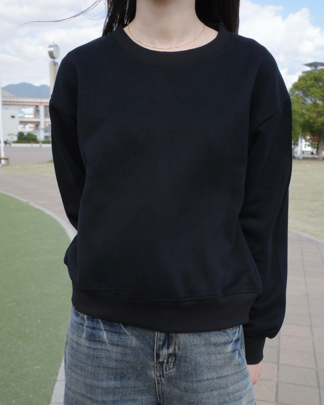ラウンドネックスウェット SR0010