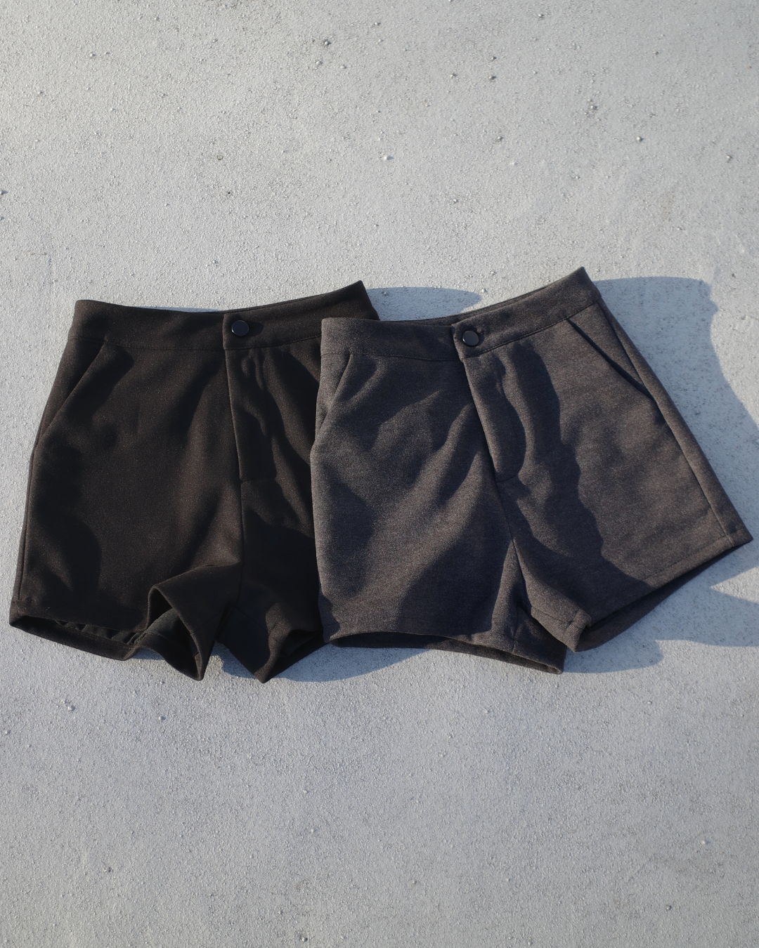 ハイウエストウールショーツ SR0015