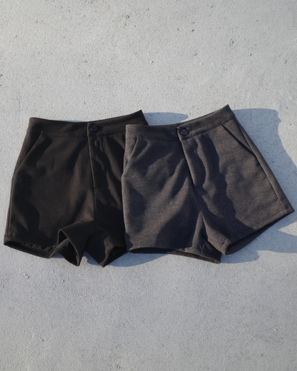 ハイウエストウールショーツ SR0015