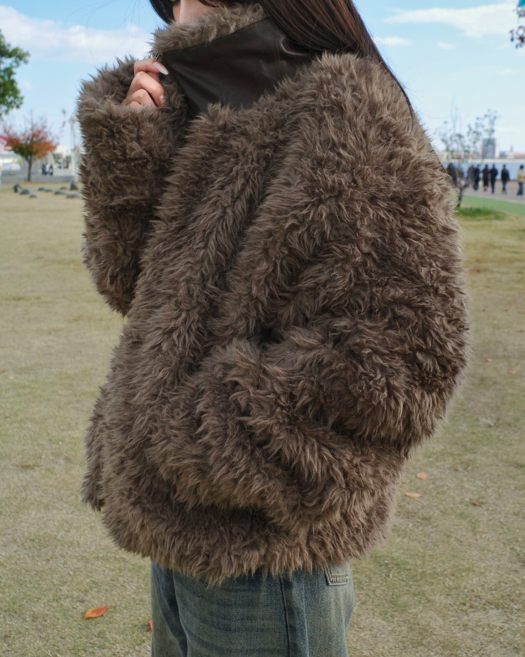 ジップアップファーブルゾン SR0025