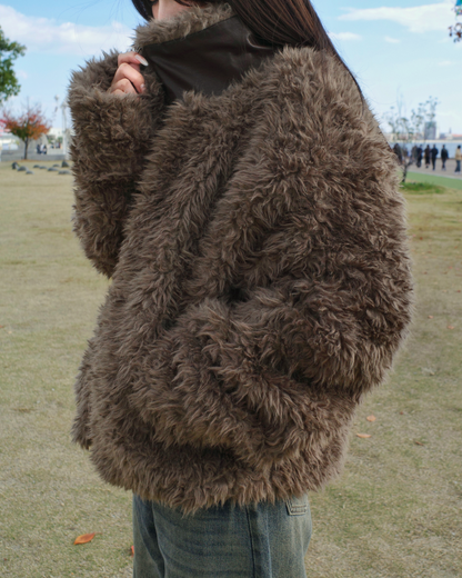 ジップアップファーブルゾン SR0025