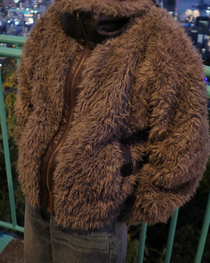 ジップアップファーブルゾン SR0025