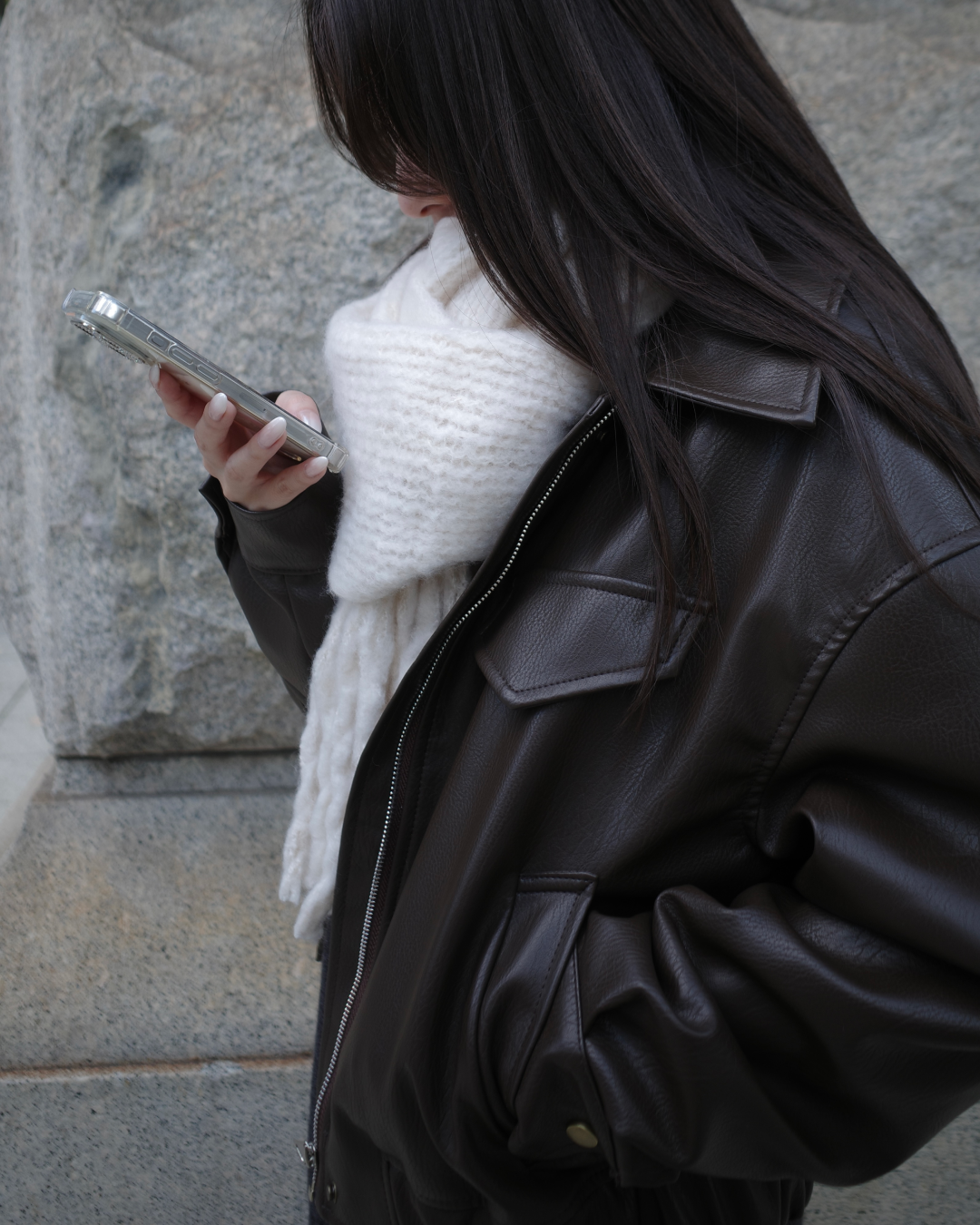 フリンジマフラー SR0031