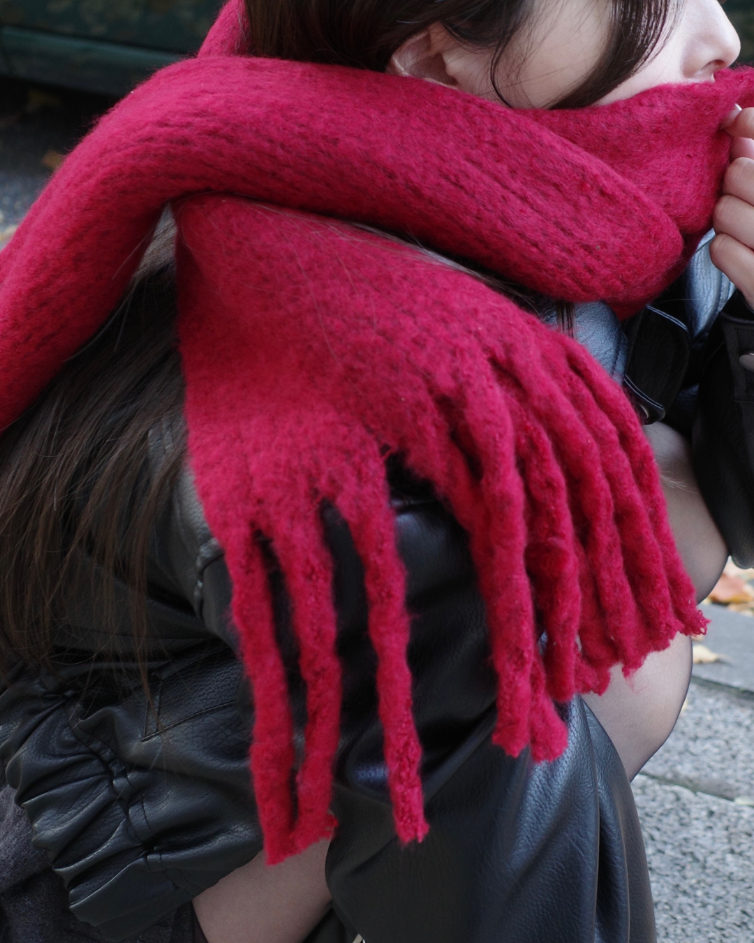 フリンジマフラー SR0031