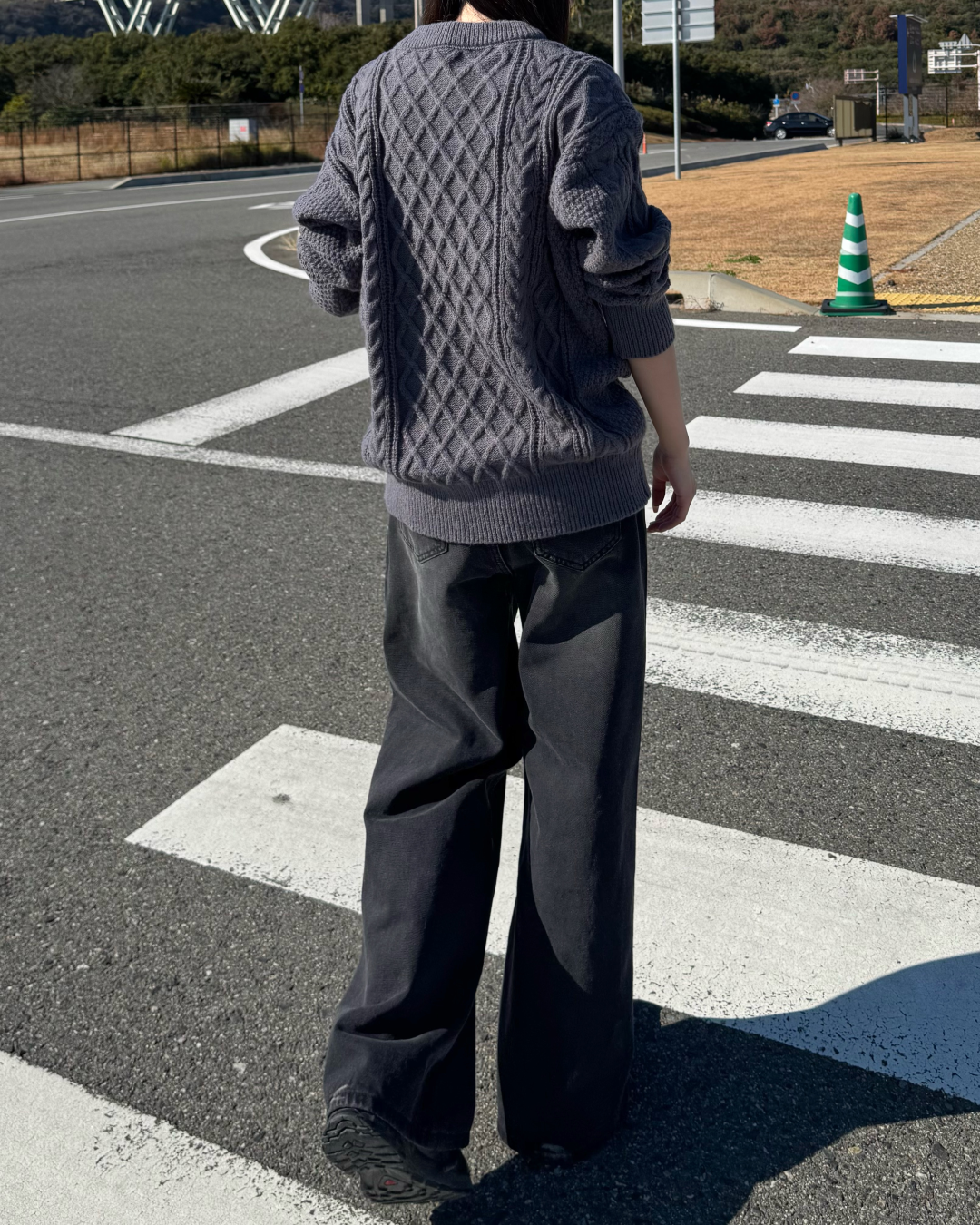 ケーブルニットプルオーバー SR0047