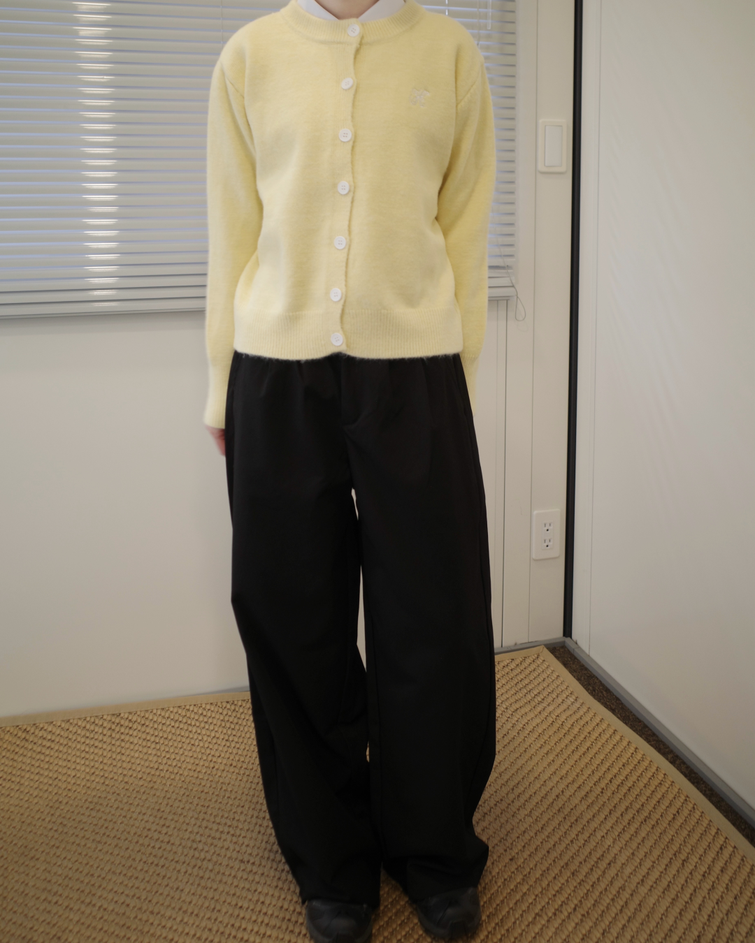カジュアルワイドレッグパンツ SR0080