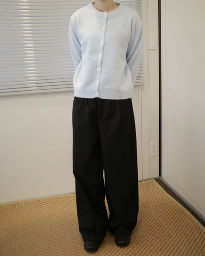 カジュアルワイドレッグパンツ SR0080