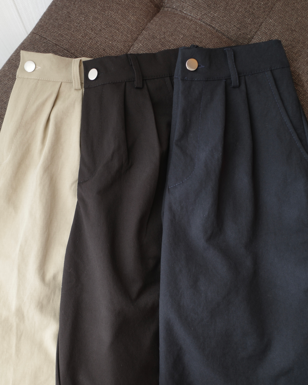 カジュアルワイドレッグパンツ SR0080