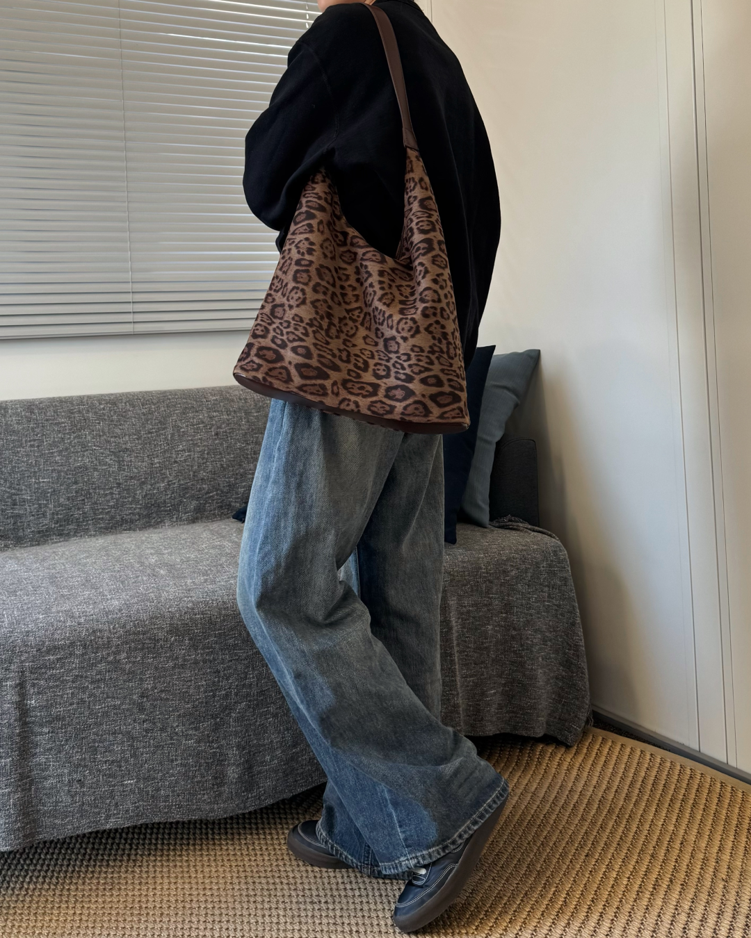 レオパードメッセンジャーバッグ SR0081