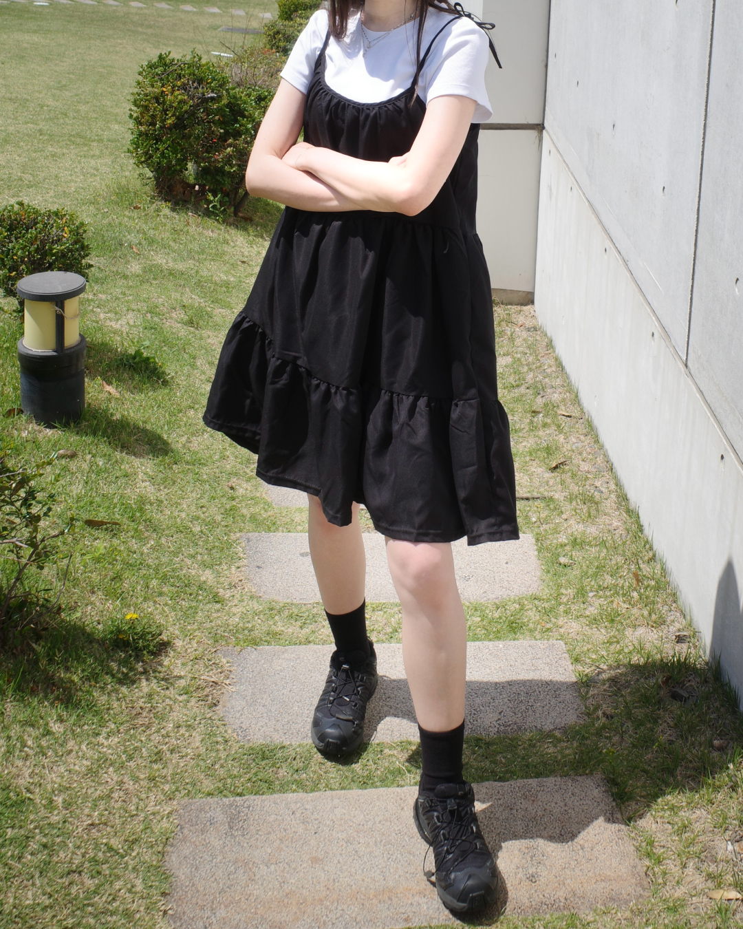 レイヤードフリルキャミソール SR0121