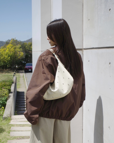 スタッズレザーショルダーバッグSR0130