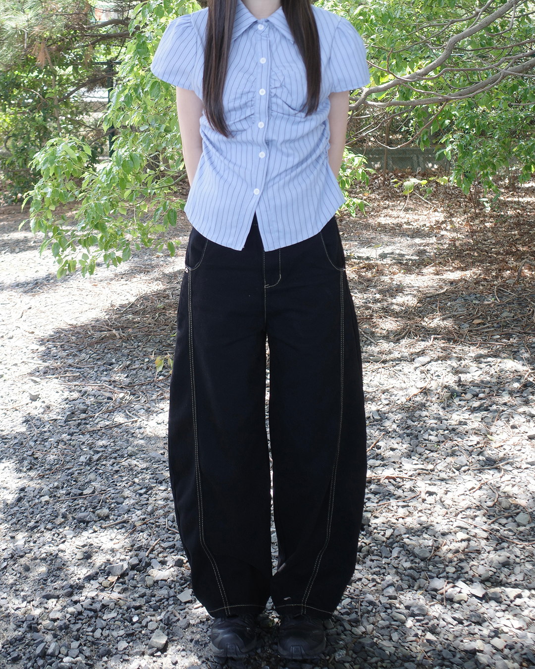 フロントシャーリングシャツ SR0216