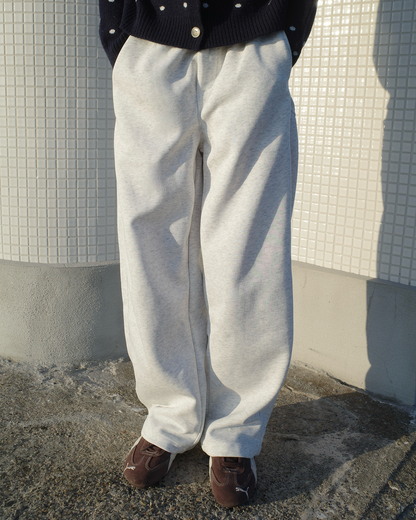 ハイウエストドレープワイドスウェットパンツ SR0295