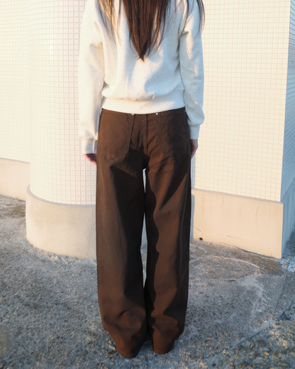 パッチワークシザーワイドパンツ SR0297