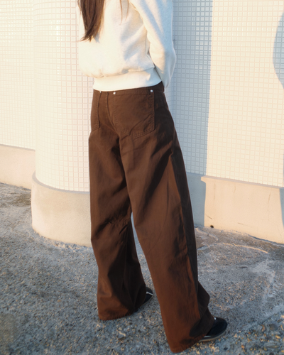 パッチワークシザーワイドパンツ SR0297