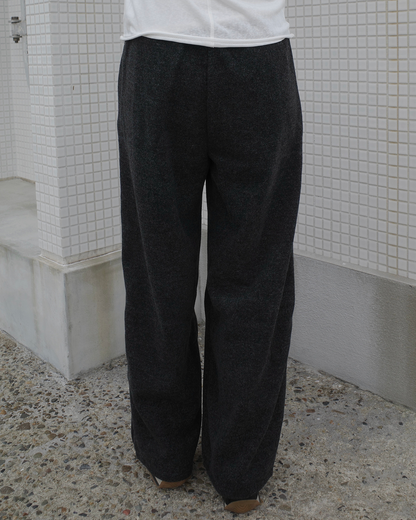 タックデザインフリースワイドパンツ SR0324