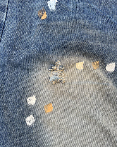 リッピングワイドデニム SS0037