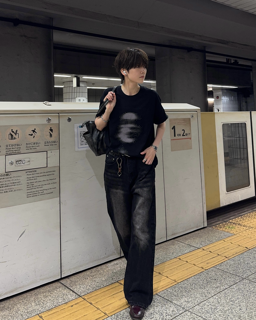 ヴィンテージライクストレートデニムSY0023