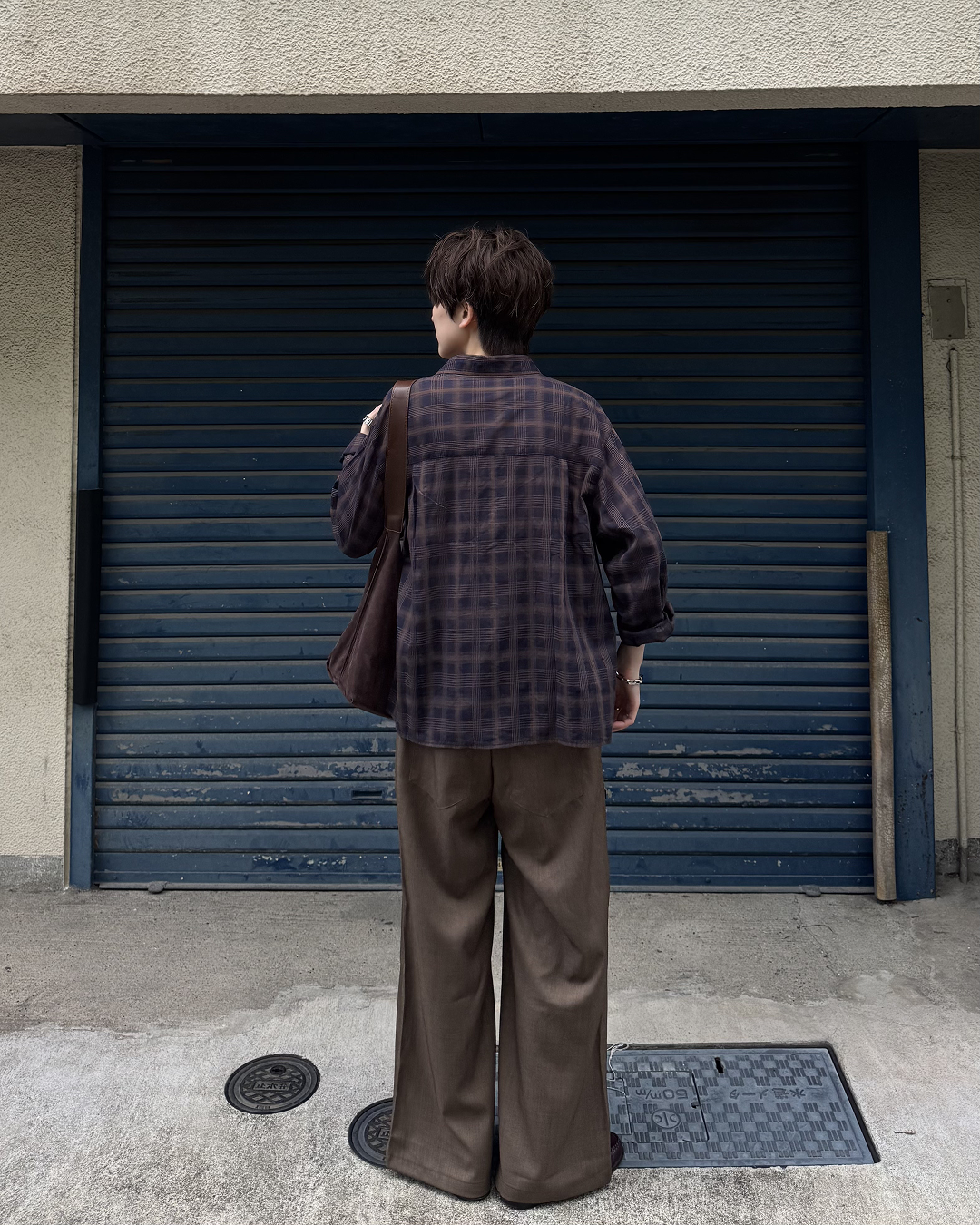 タックストレートスラックス SY0081