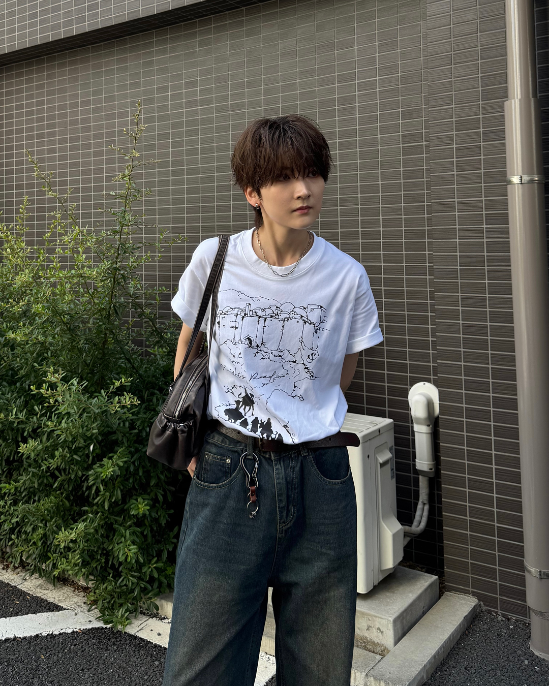 グラフィックスケッチTシャツ SY0094