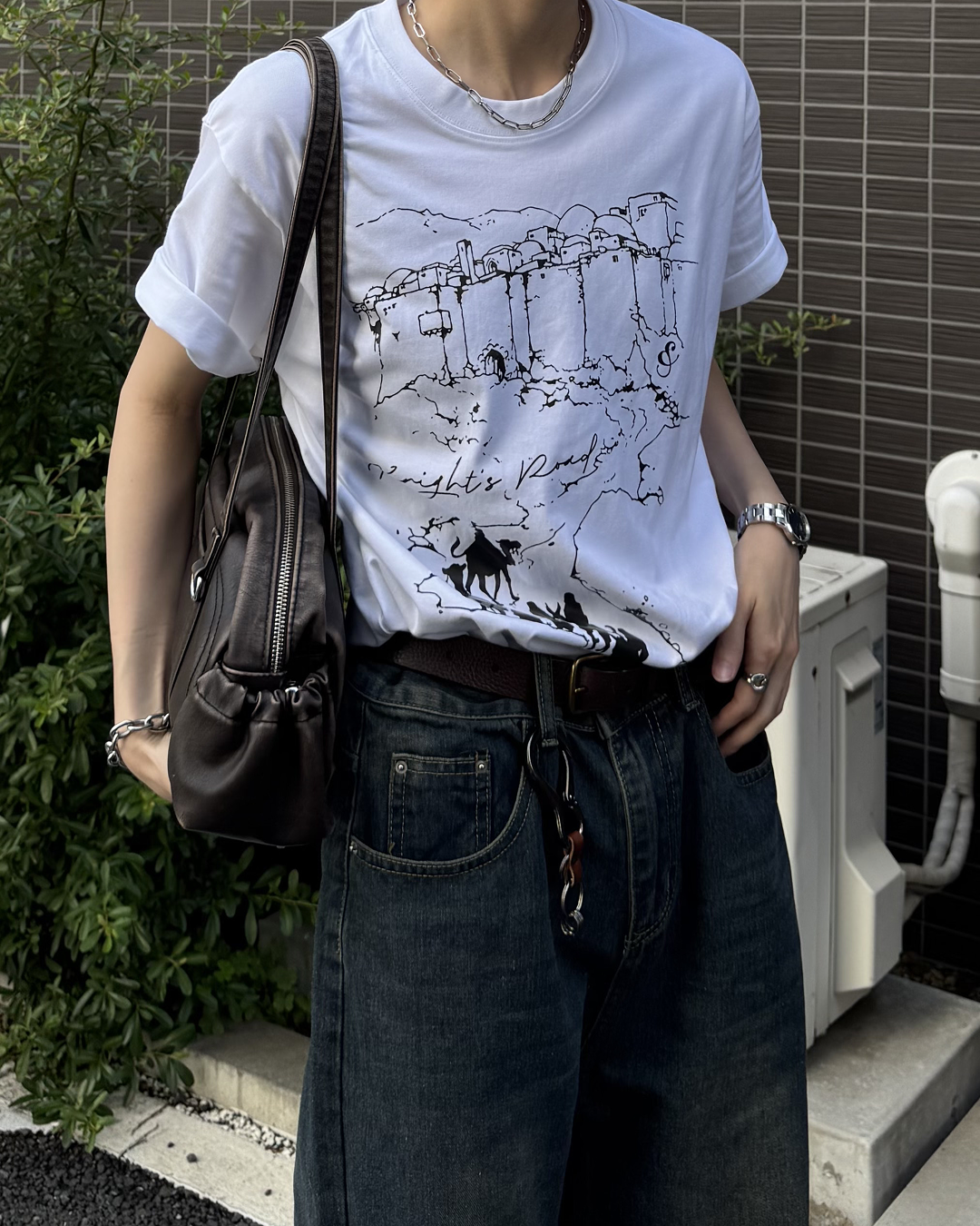 グラフィックスケッチTシャツ SY0094