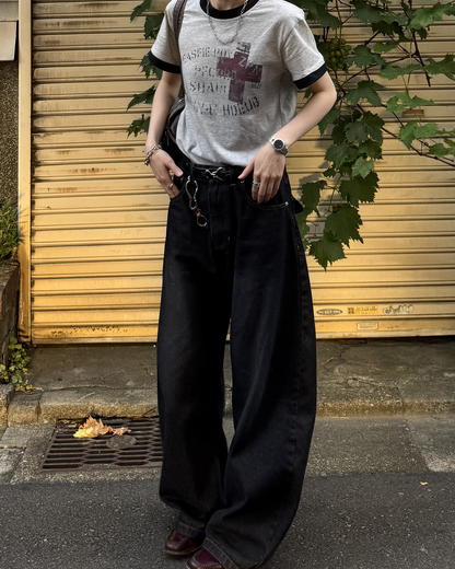 ヴィンテージクロスリンガーTシャツ SY0095